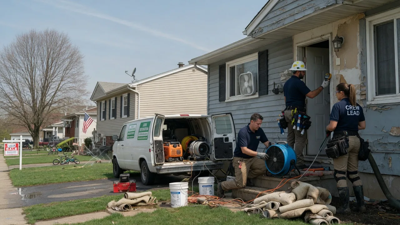 Flood Cleanup in Reddell, LA near me