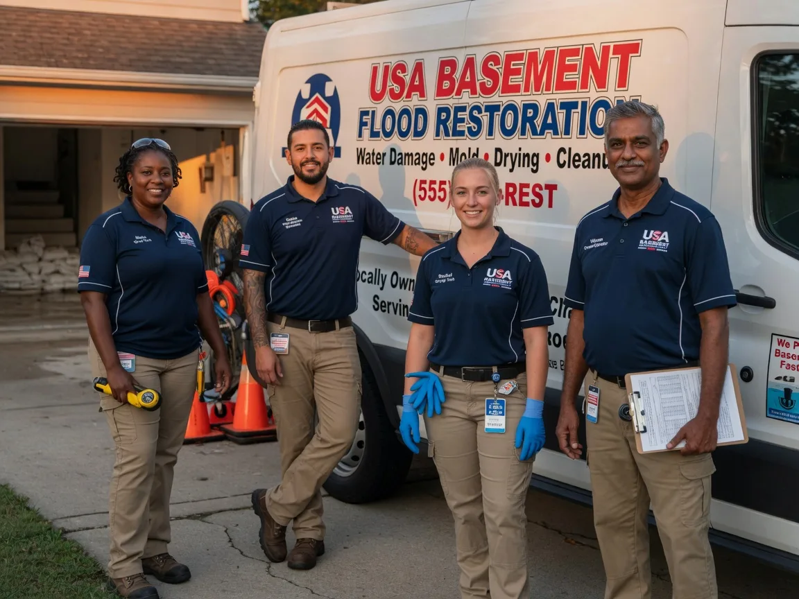 Basement Flood Cleanup company in Reddell, LA