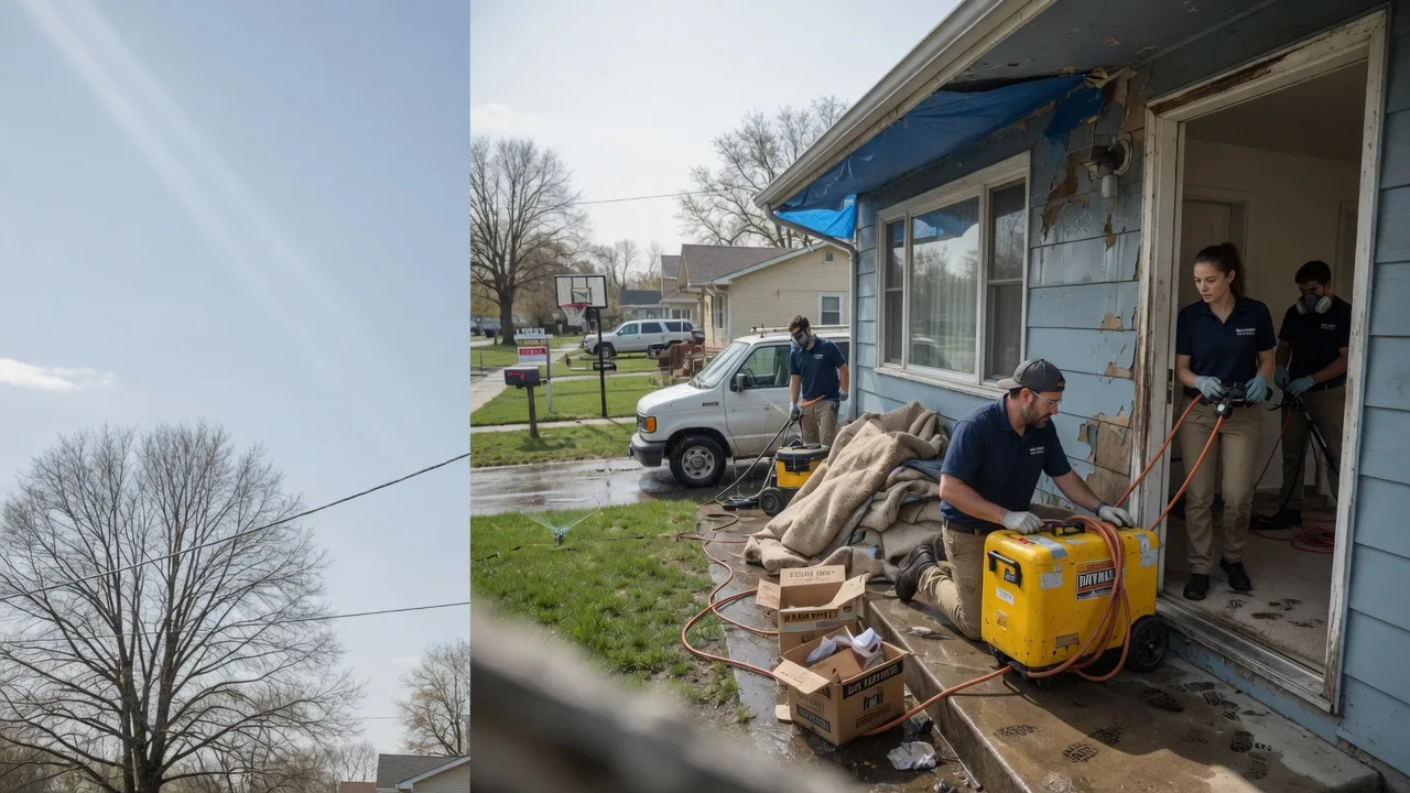 Basement Flood Cleanup in Reddell, LA near me